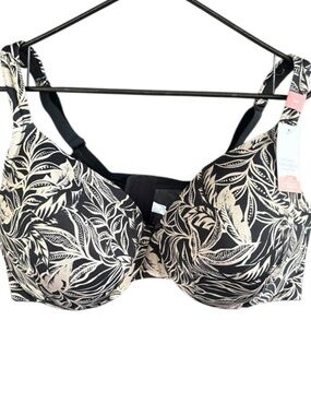 NWT Cacique Lightly Lined Full Coverage Underwire Bra Size 50D